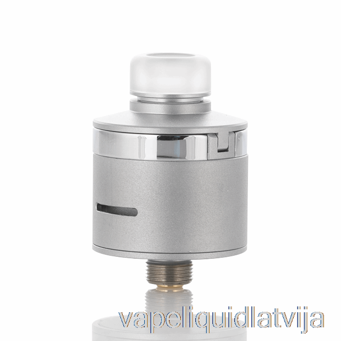 Bp Mods Bushido V3 22mm Bf Rda Matēts Sudrabs + Spīdīgs Sudraba Vape šķidrums